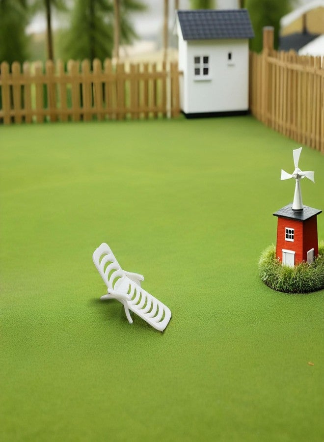 بيستويارد مجموعة BESTOYARD المكونة من 10 قطع من كراسي الشاطئ المصغرة، بمقياس 1:12، مصنوعة من مادة PVC، وهي إكسسوارات مثالية لبيوت الدمى، وتُستخدم لتزيين المناظر الطبيعية الساحلية، وتنسيق الطحالب، وعرض أصص الزهور المعلقة. - Image 5